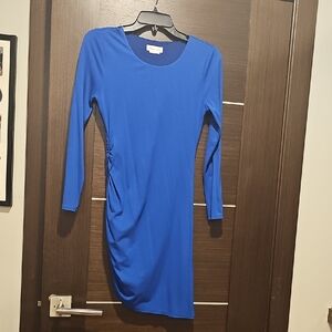 Lovers + Friends Cobalt Blue Long Sleeve Dress